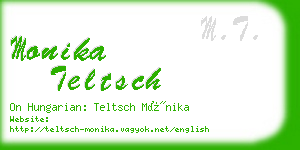 monika teltsch business card